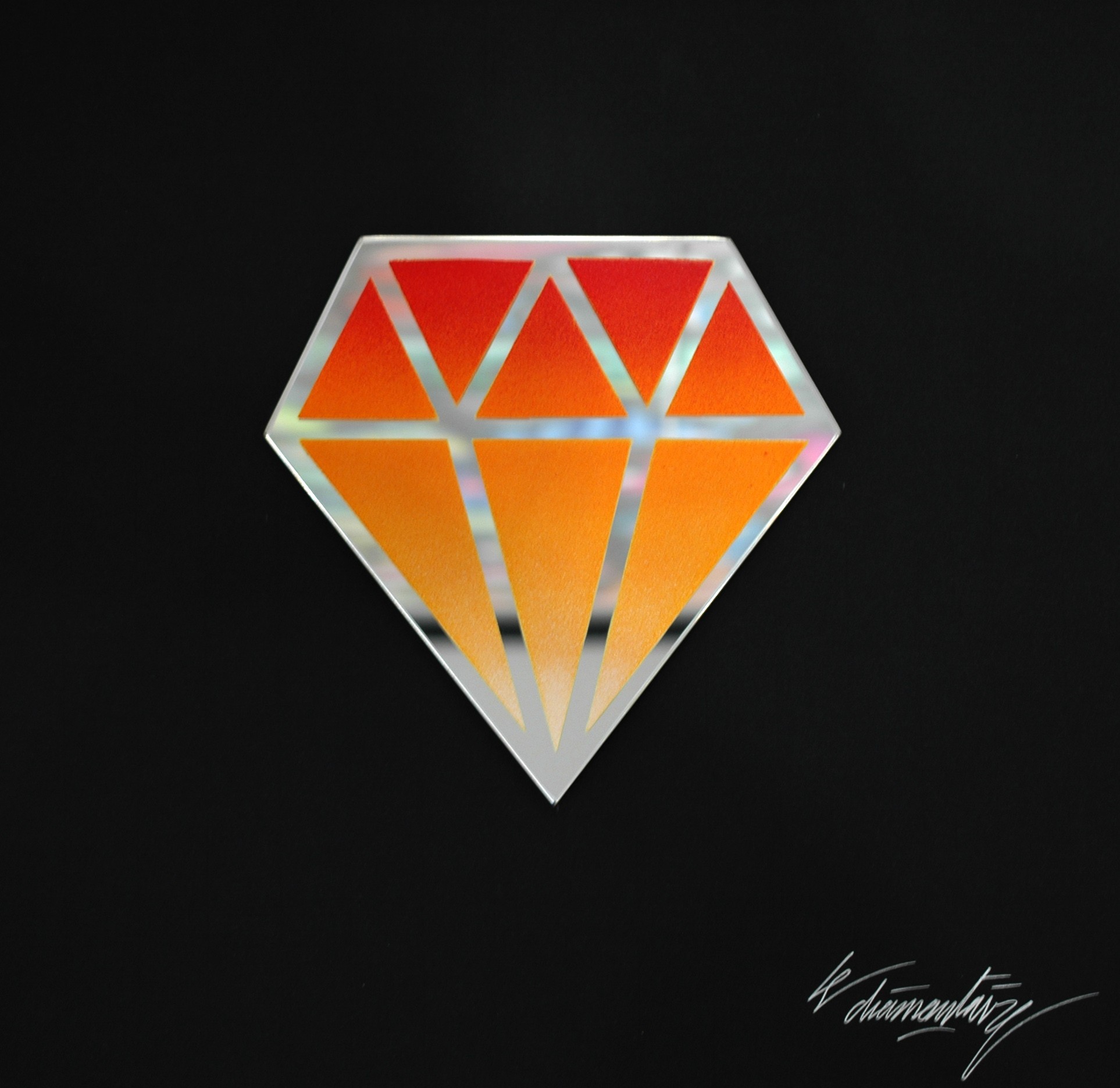 Le Diamantaire, Street Diamond - Dégradé Orange Le Diamantaire, Street Diamond - Dégradé Orange