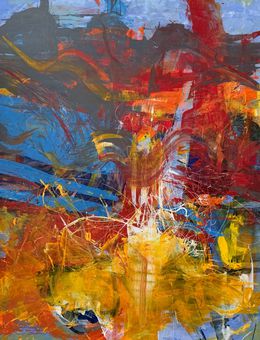 Peinture, Abstraction 1, Monika Rossa