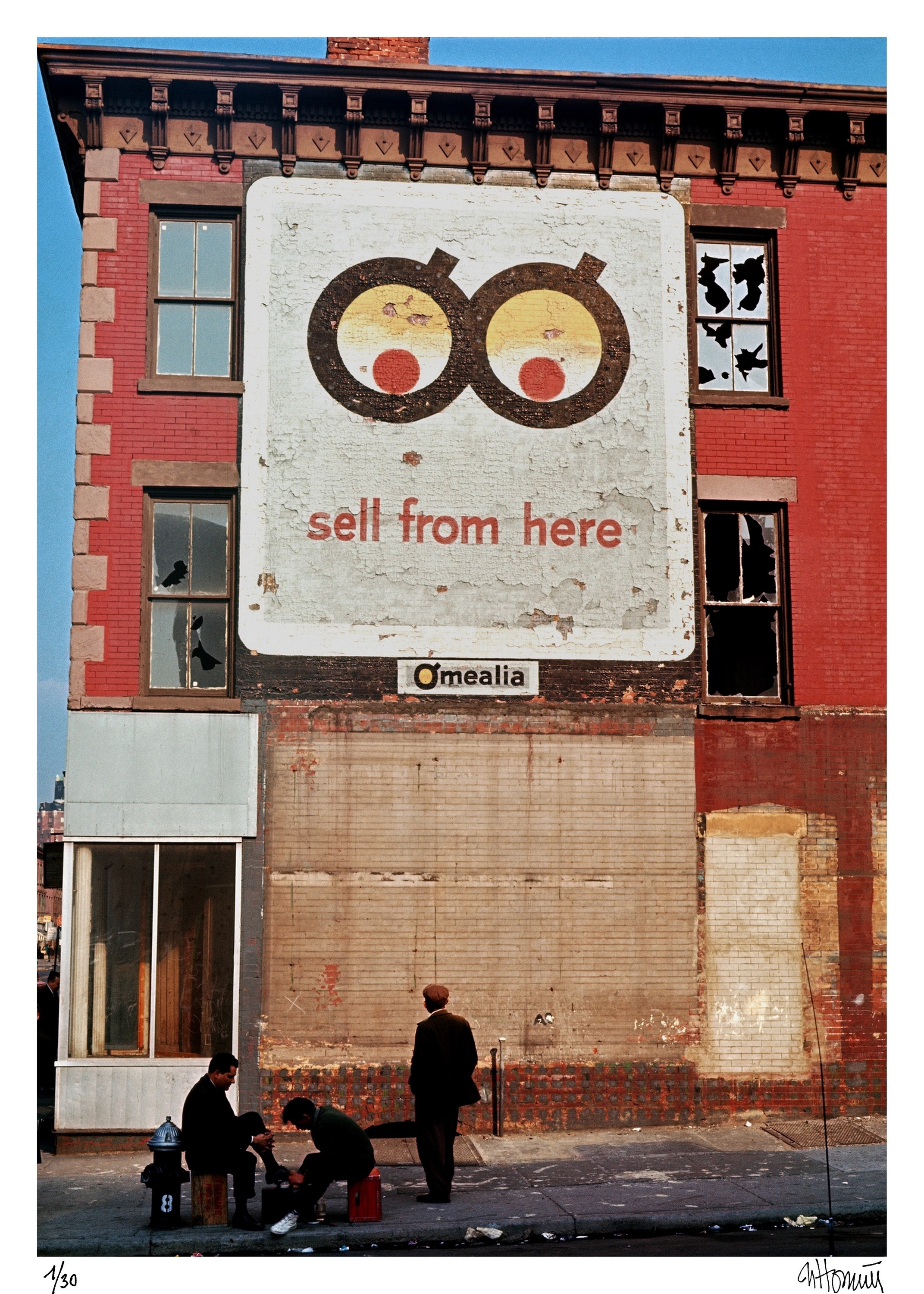 Michel Hosszù, Sell from here - New York 1964 Michel Hosszù, Sell from here - New York 1964