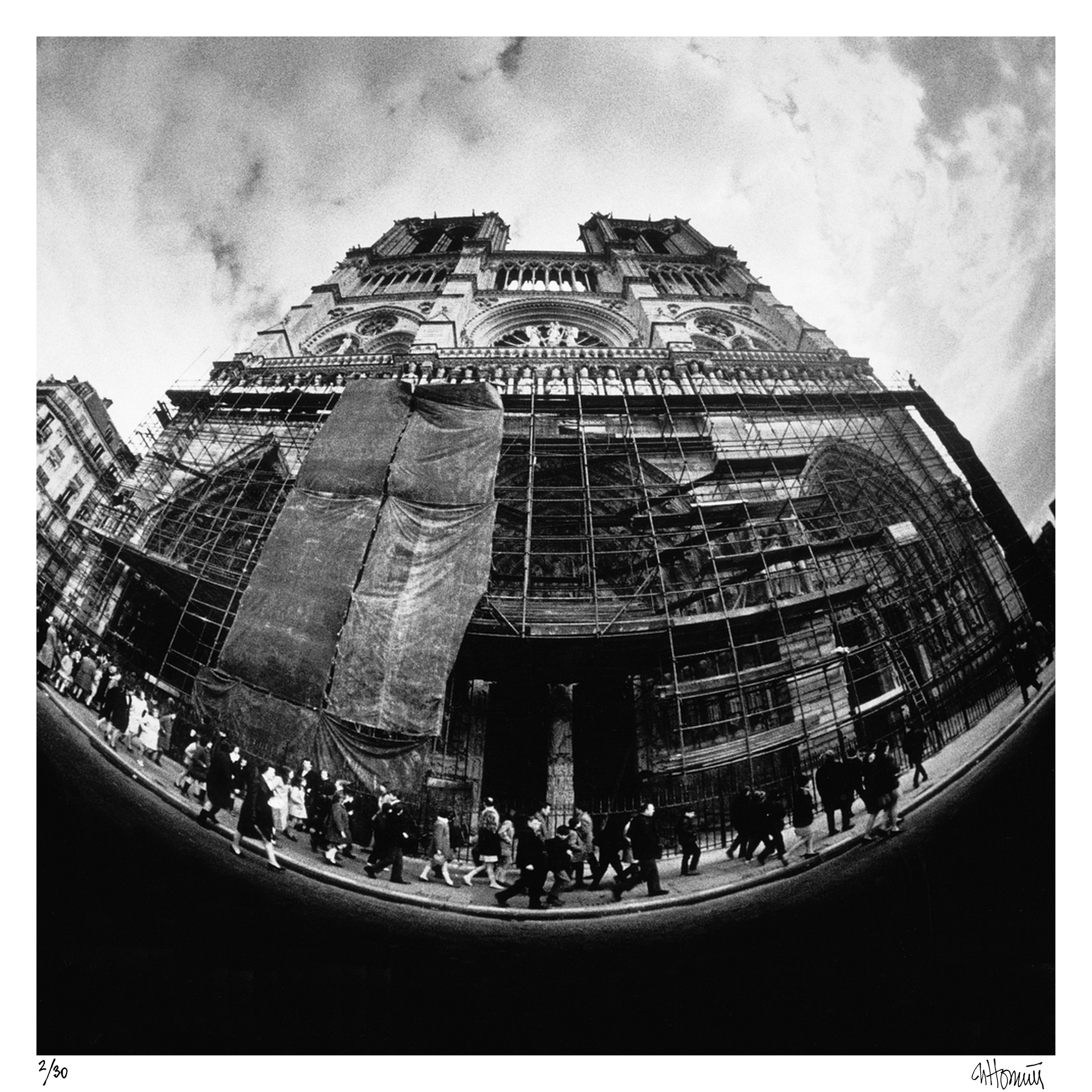 Michel Hosszù, Notre Dame de Paris - Paris 1967 Michel Hosszù, Notre Dame de Paris - Paris 1967