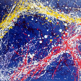 Peinture, Blue galaxy, Hayvon