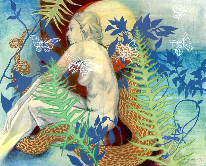 Kathleen Ney, Eve in the Garden II Kathleen Ney, Eve in the Garden II