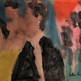 Gemälde, Nigh in Paris Nuit Casino Flirt, Jochen Michaelis