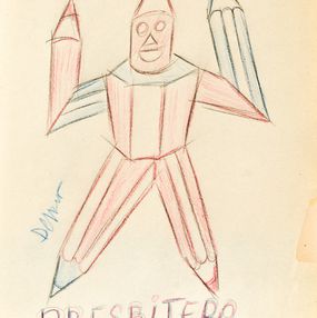 Zeichnungen, Presbitero (uomo-matita), Fortunato Depero