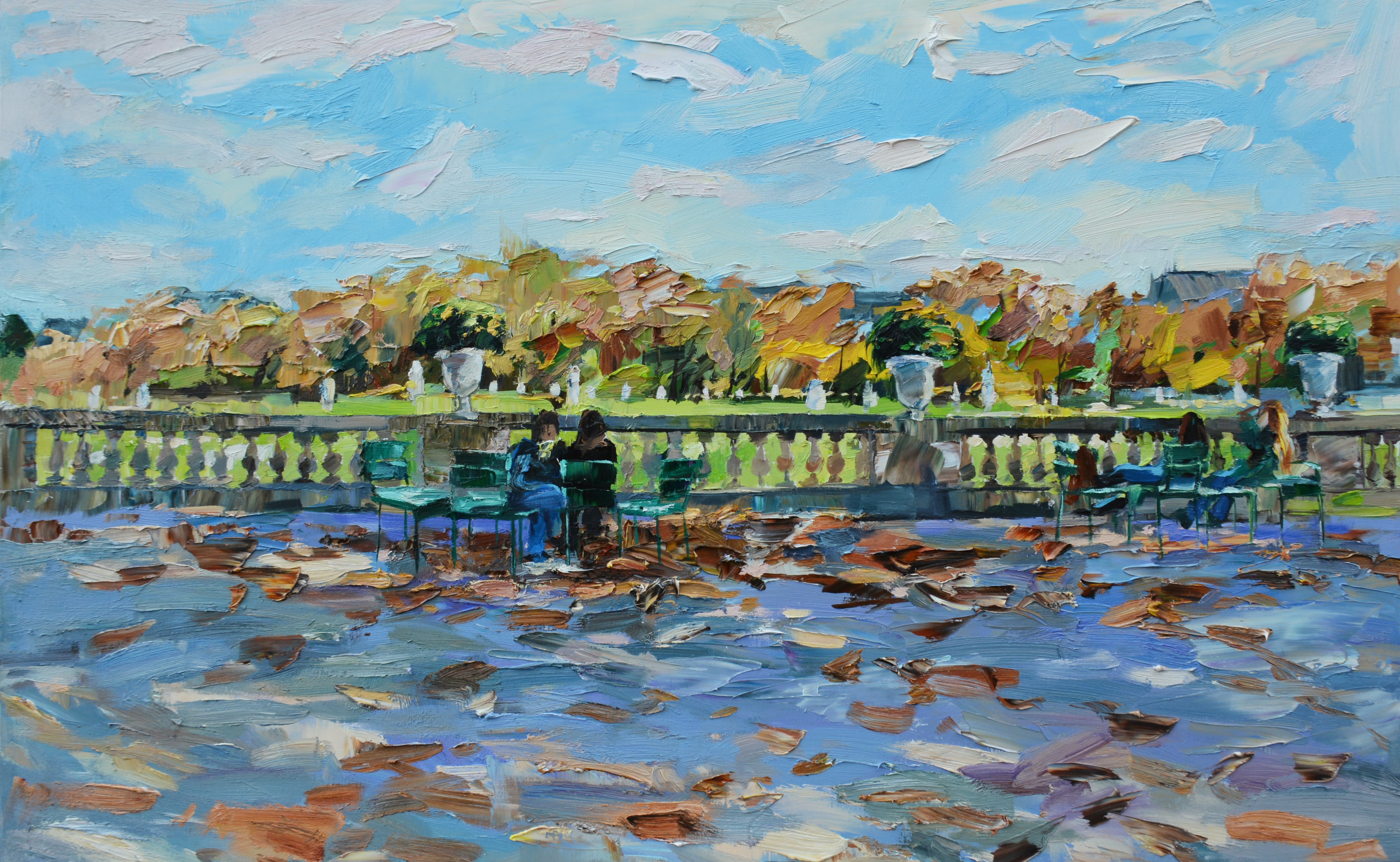 Olga Novokhatska, Jardin du Luxembourg en automne Olga Novokhatska, Jardin du Luxembourg en automne
