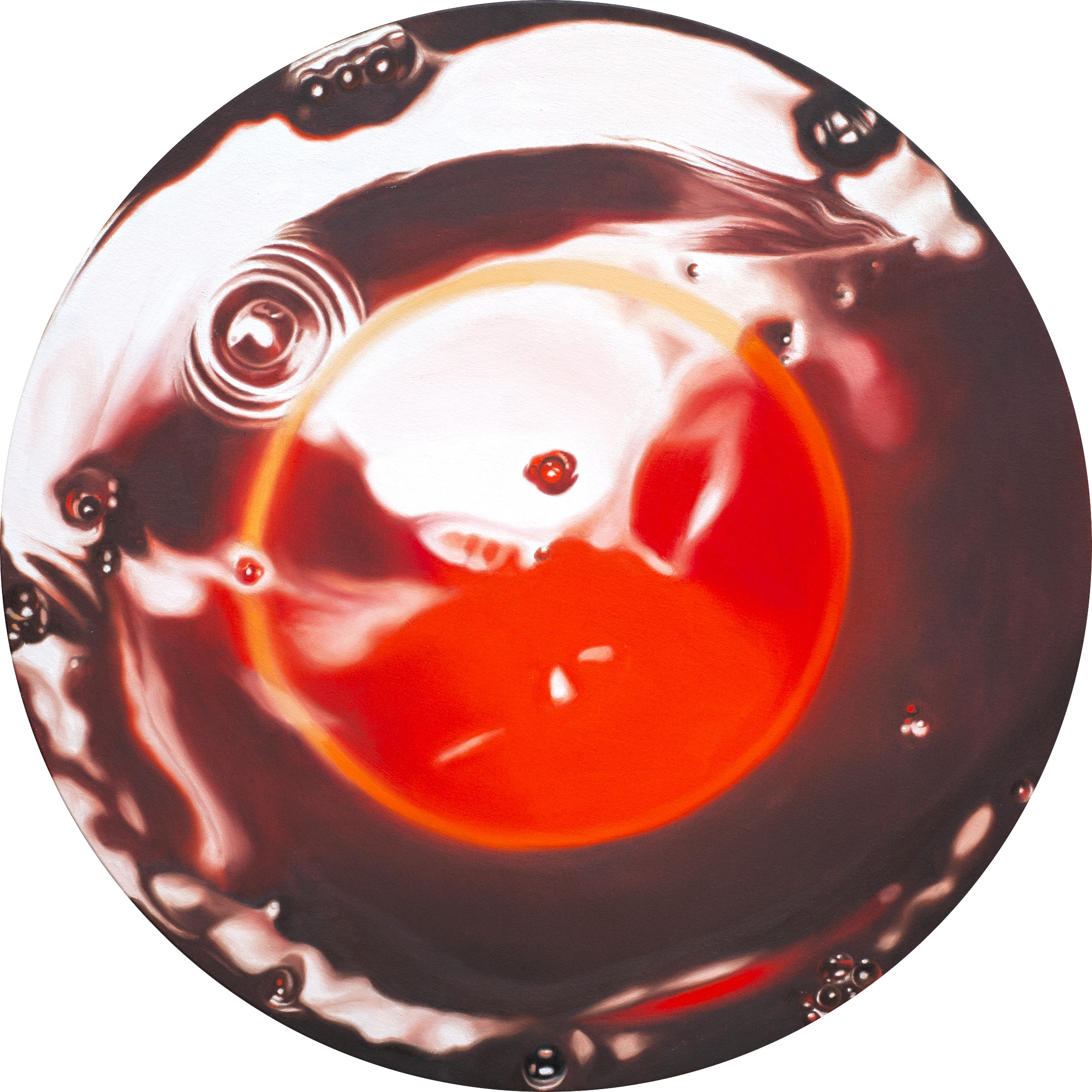Philippe Huart, Rouge orange vertige Philippe Huart, Rouge orange vertige