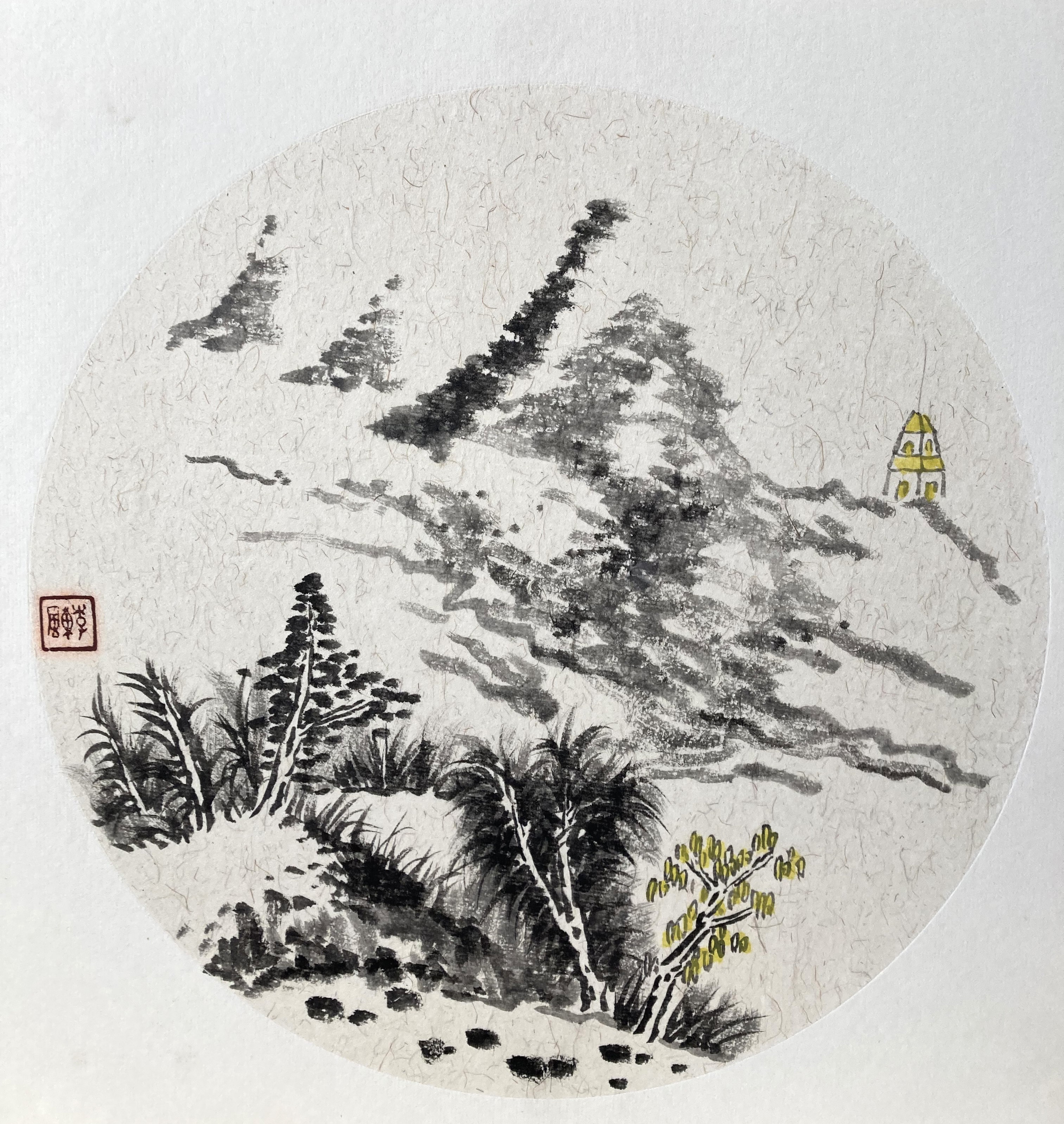 Li Dongfeng, Landscape sketch 23 Li Dongfeng, Landscape sketch 23