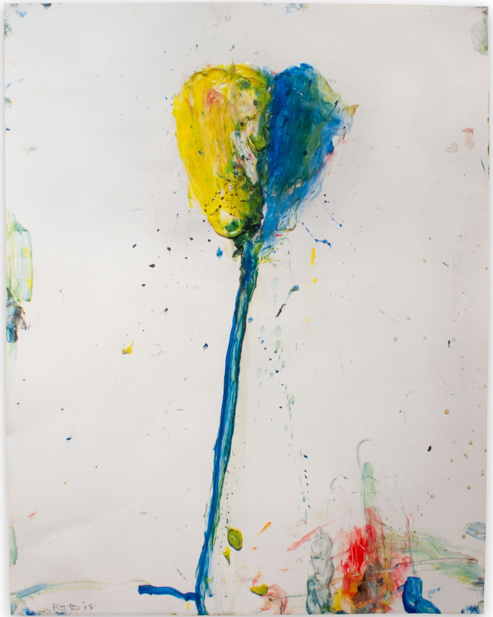 Robert Baribeau, Stem #229 (Abstract Painting) Robert Baribeau, Stem #229 (Abstract Painting)