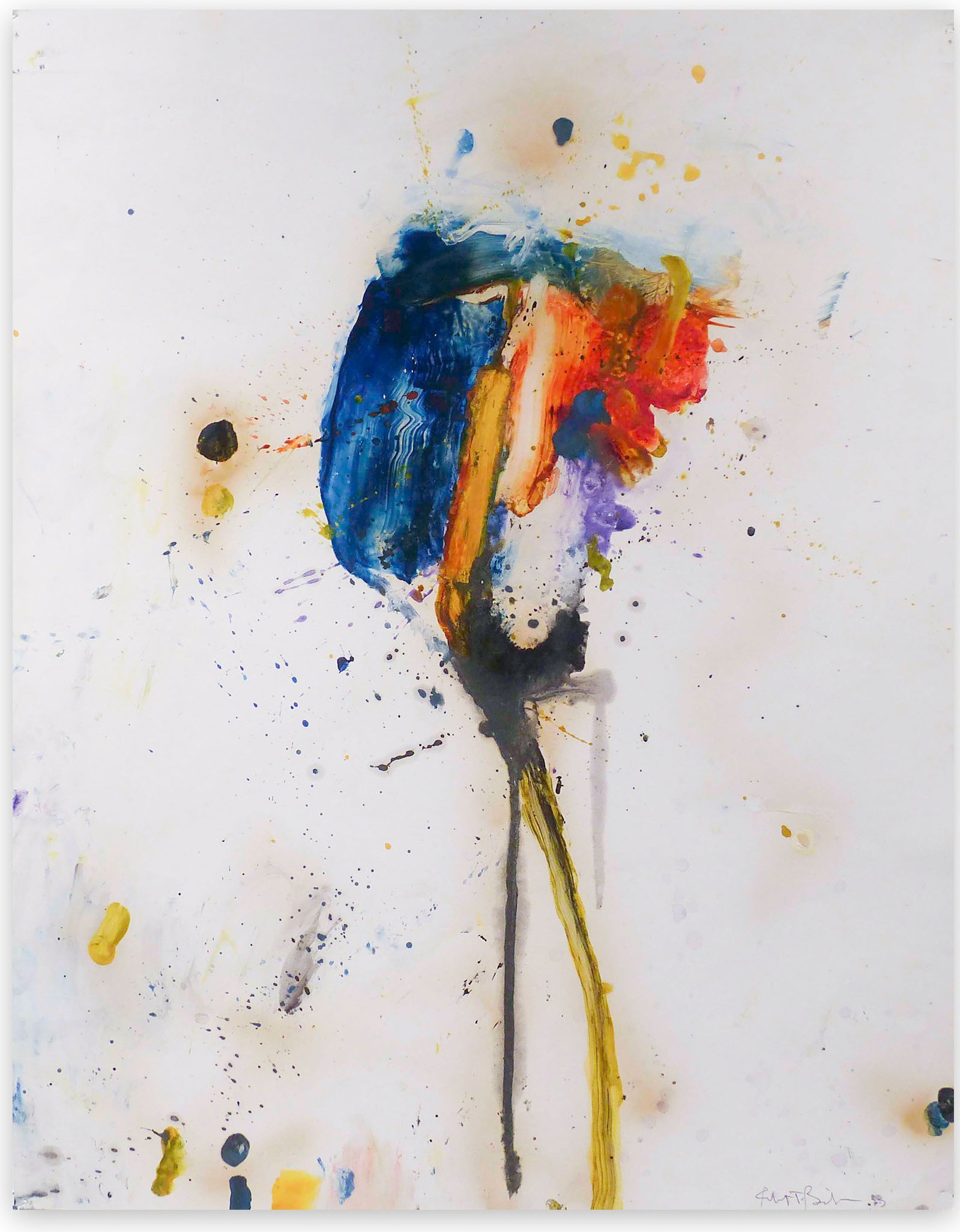 Robert Baribeau, Stem #8 (Abstract Painting) Robert Baribeau, Stem #8 (Abstract Painting)