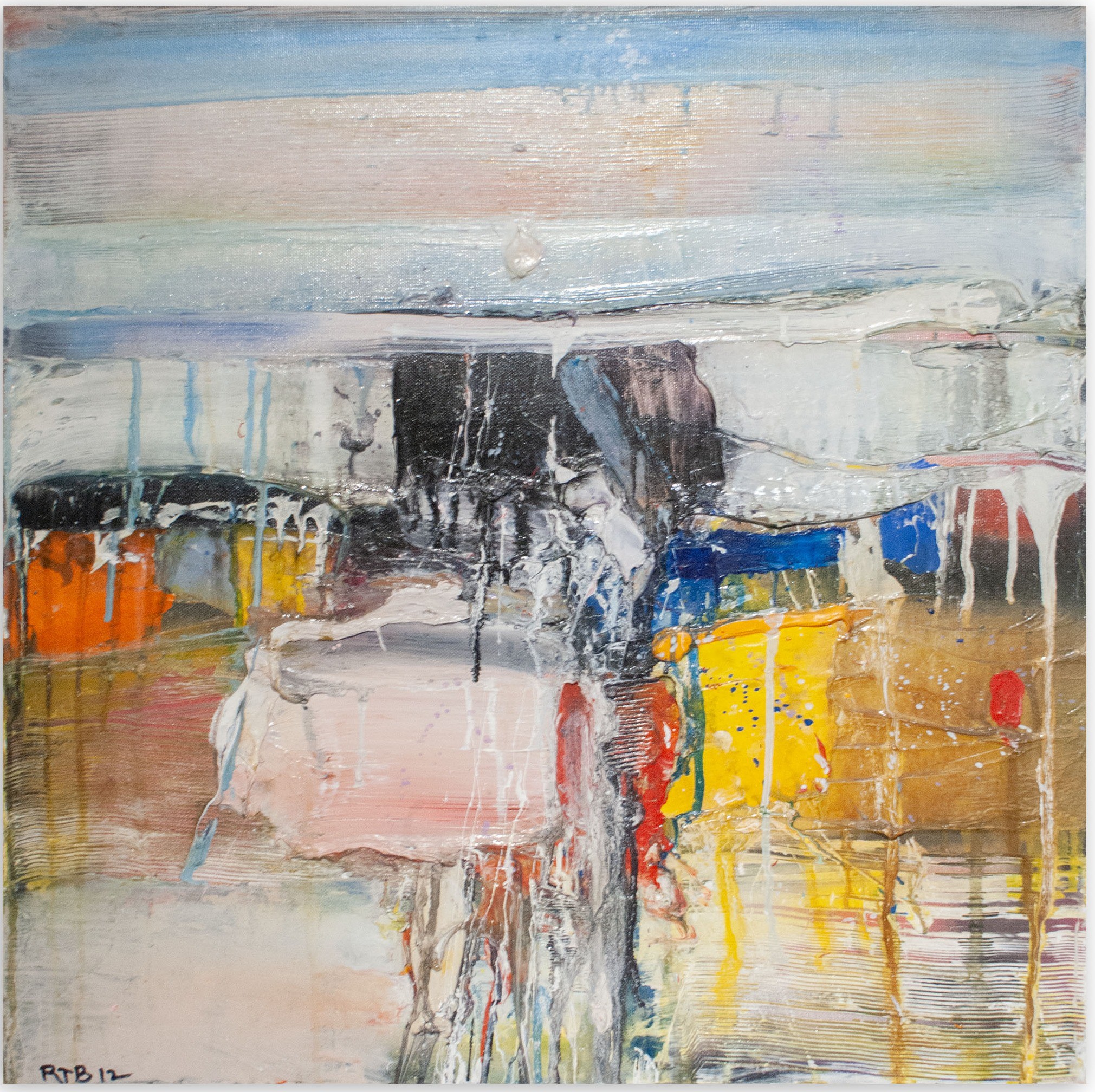 Robert Baribeau, Milbrook in Pink 2 (Abstract Painting) Robert Baribeau, Milbrook in Pink 2 (Abstract Painting)