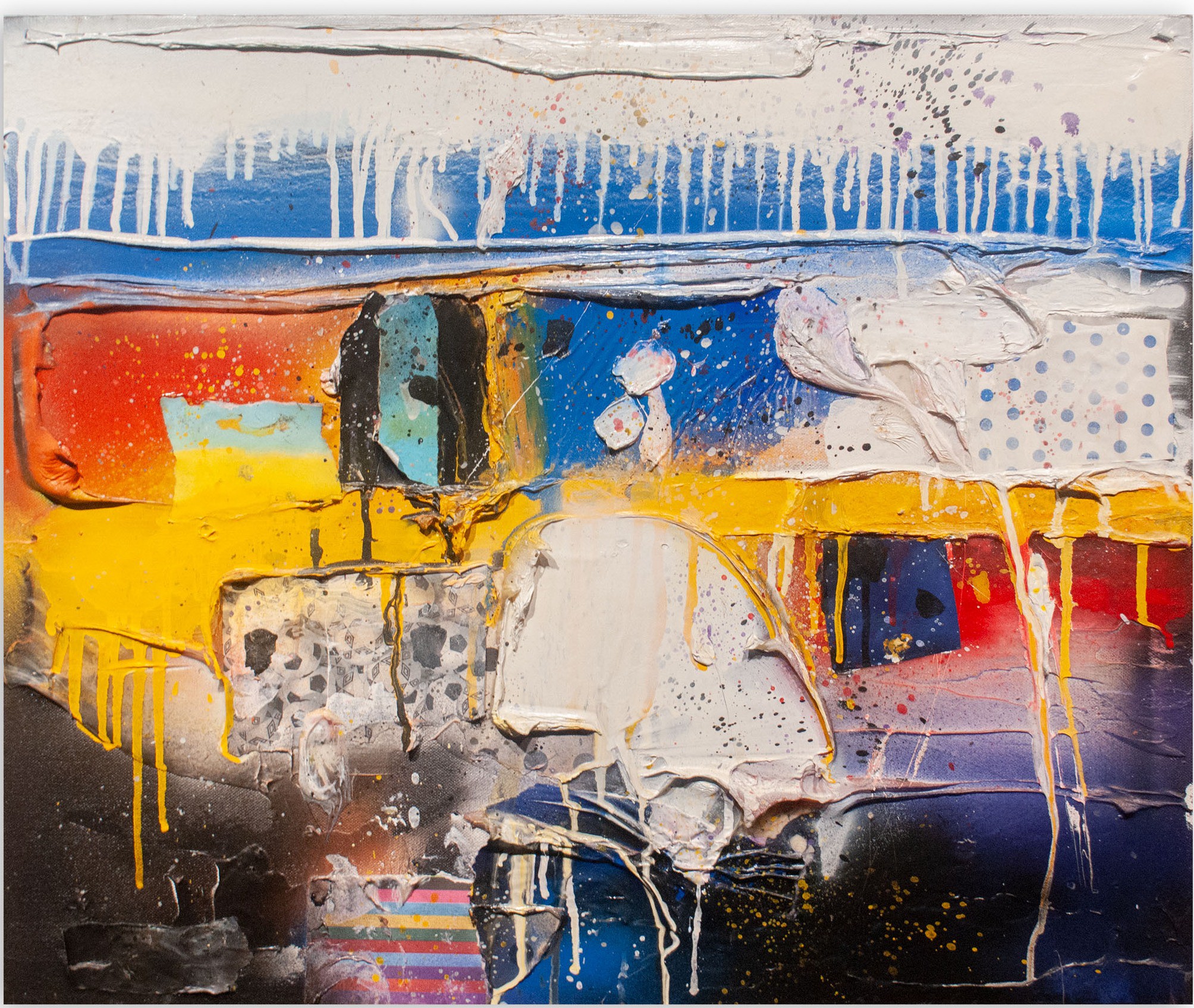Robert Baribeau, Untitled Blue (Abstract Painting) Robert Baribeau, Untitled Blue (Abstract Painting)