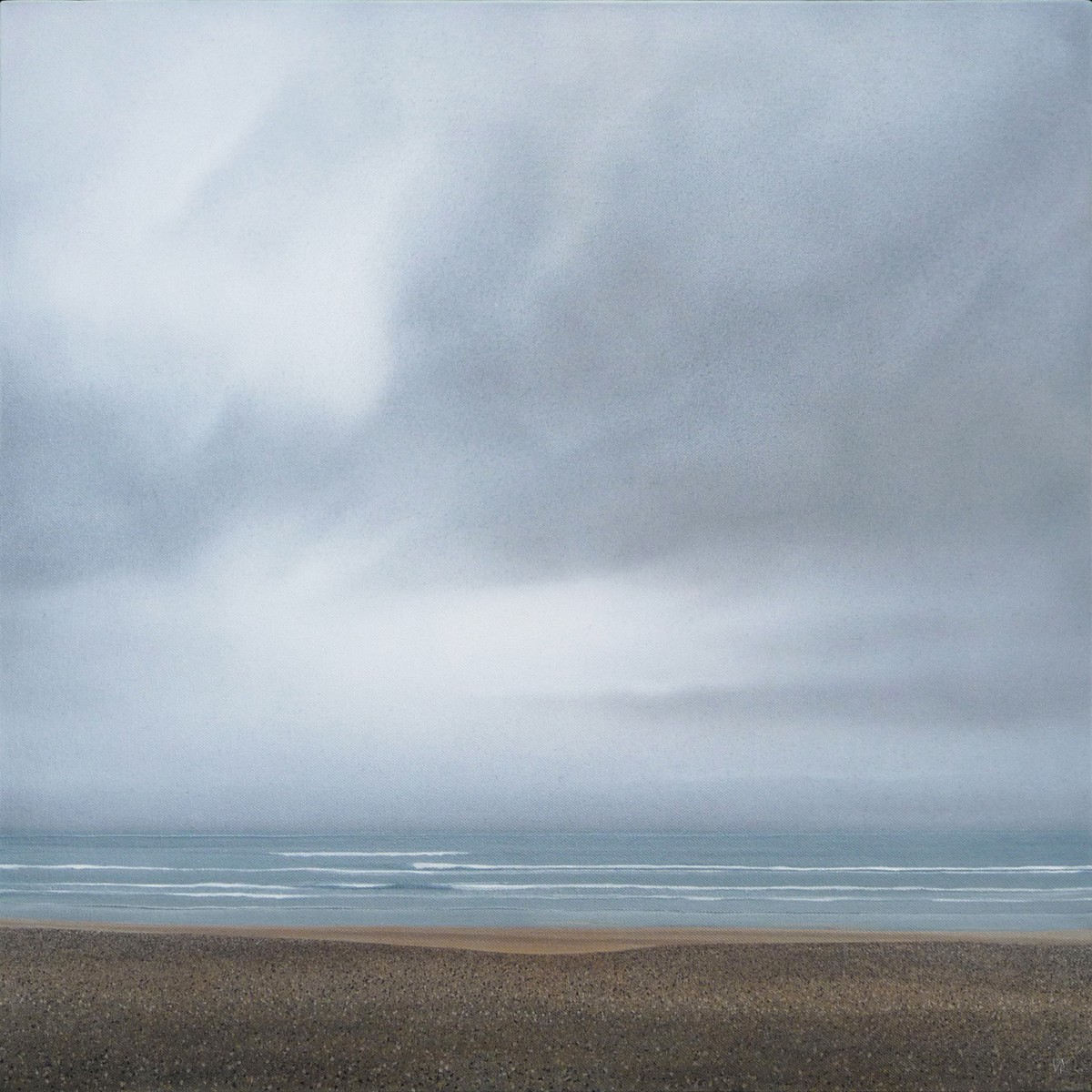 Terry Watts, Beach in Low Visibility Terry Watts, Beach in Low Visibility