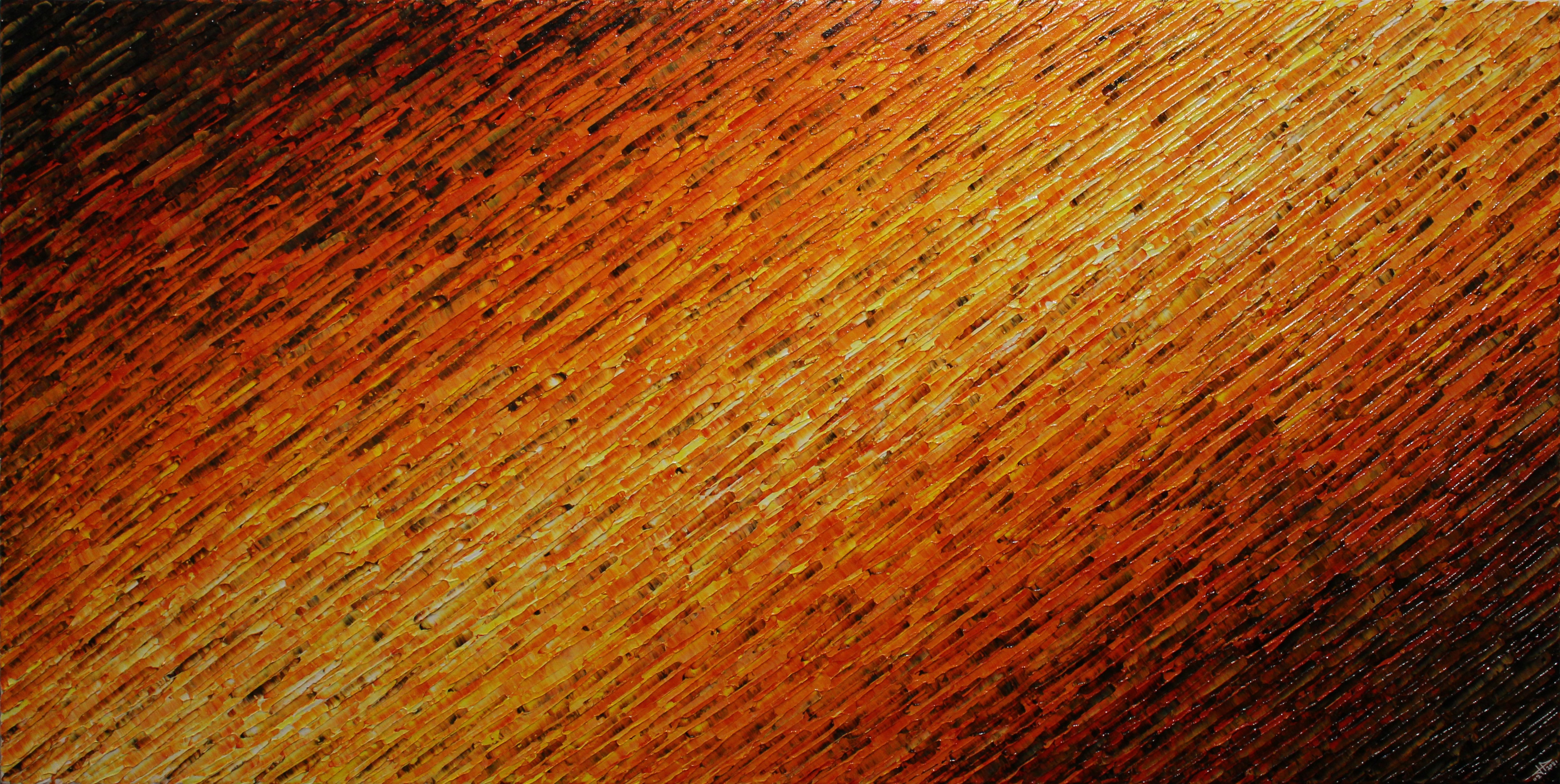 Jonathan Pradillon, Texture couteau chaleureuse allongée Jonathan Pradillon, Texture couteau chaleureuse allongée