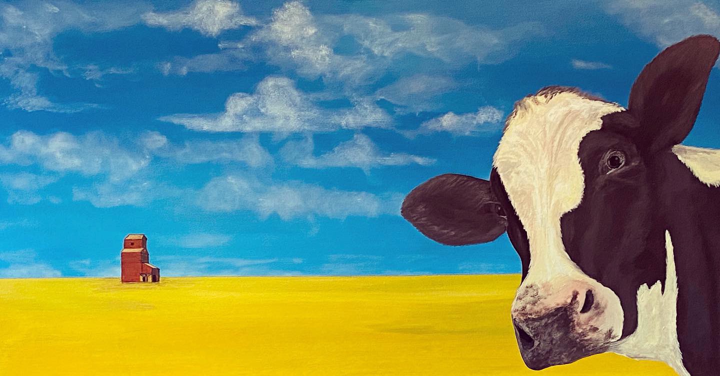 Amogh Katyayan, Curious Cow of Prairie Amogh Katyayan, Curious Cow of Prairie