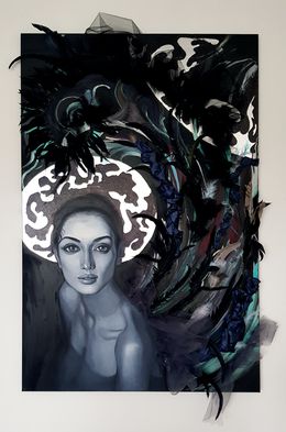 Painting, ComeToMe (series Angels), Natalia Byrdina