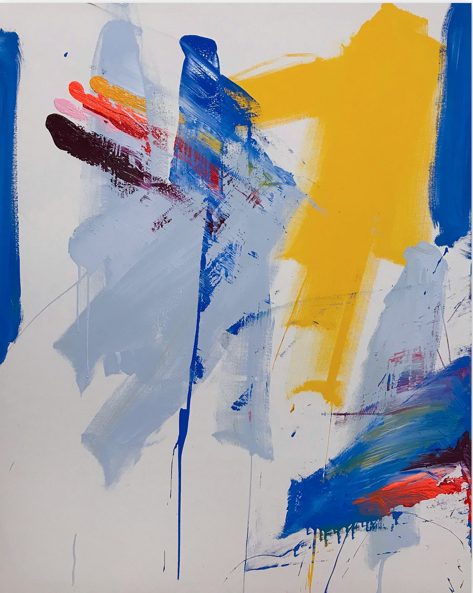 Tommaso Fattovich, Clockwork (Abstract Painting) Tommaso Fattovich, Clockwork (Abstract Painting)