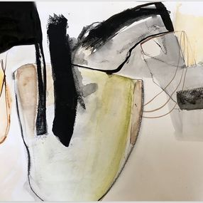 Gemälde, Quarantine #6 (Abstract painting), Irene Nelson