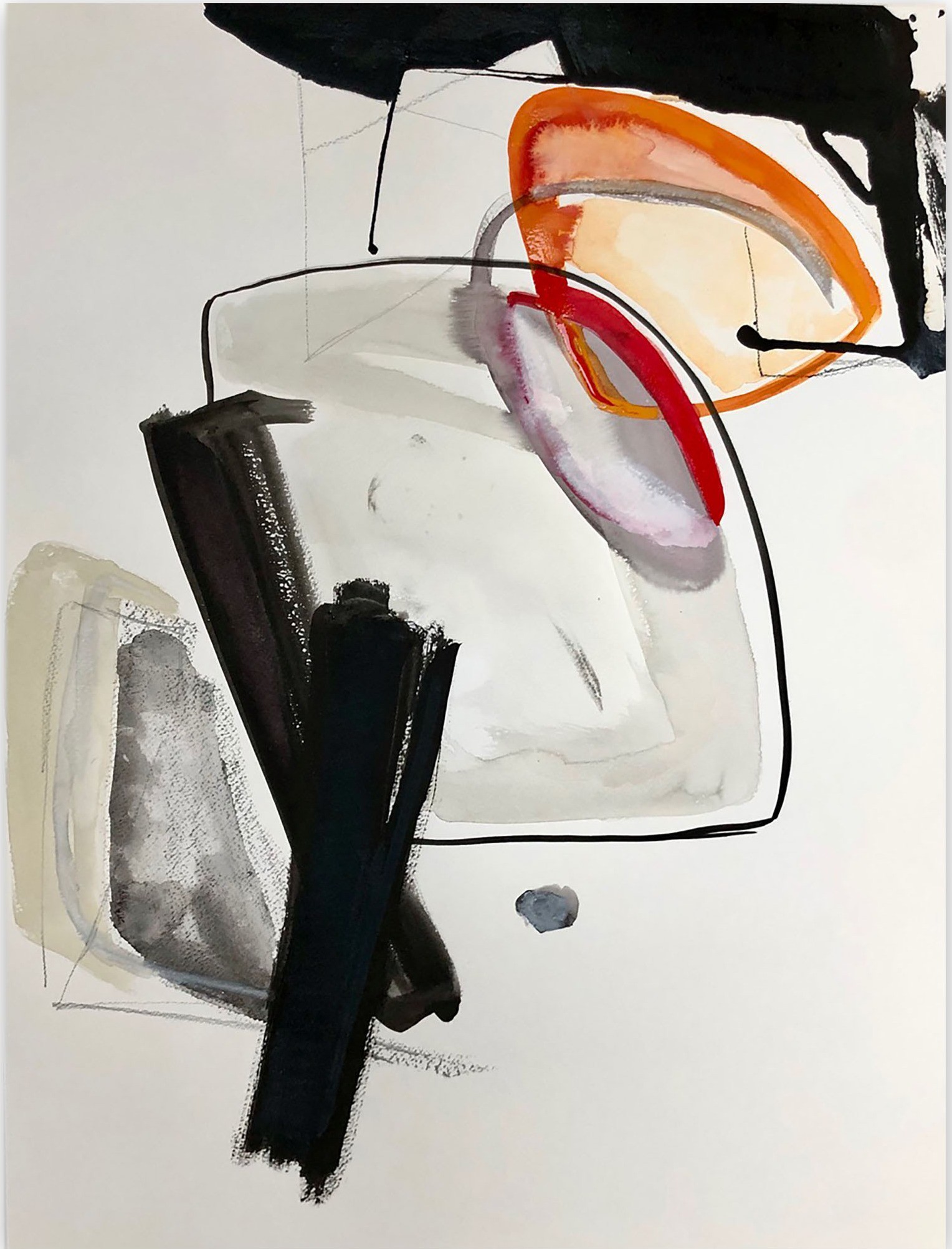 Irene Nelson, Quarantine #3 (Abstract Painting) Irene Nelson, Quarantine #3 (Abstract Painting)
