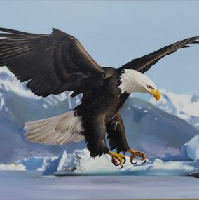Painting, Eagle, Valeri Tsvetkov