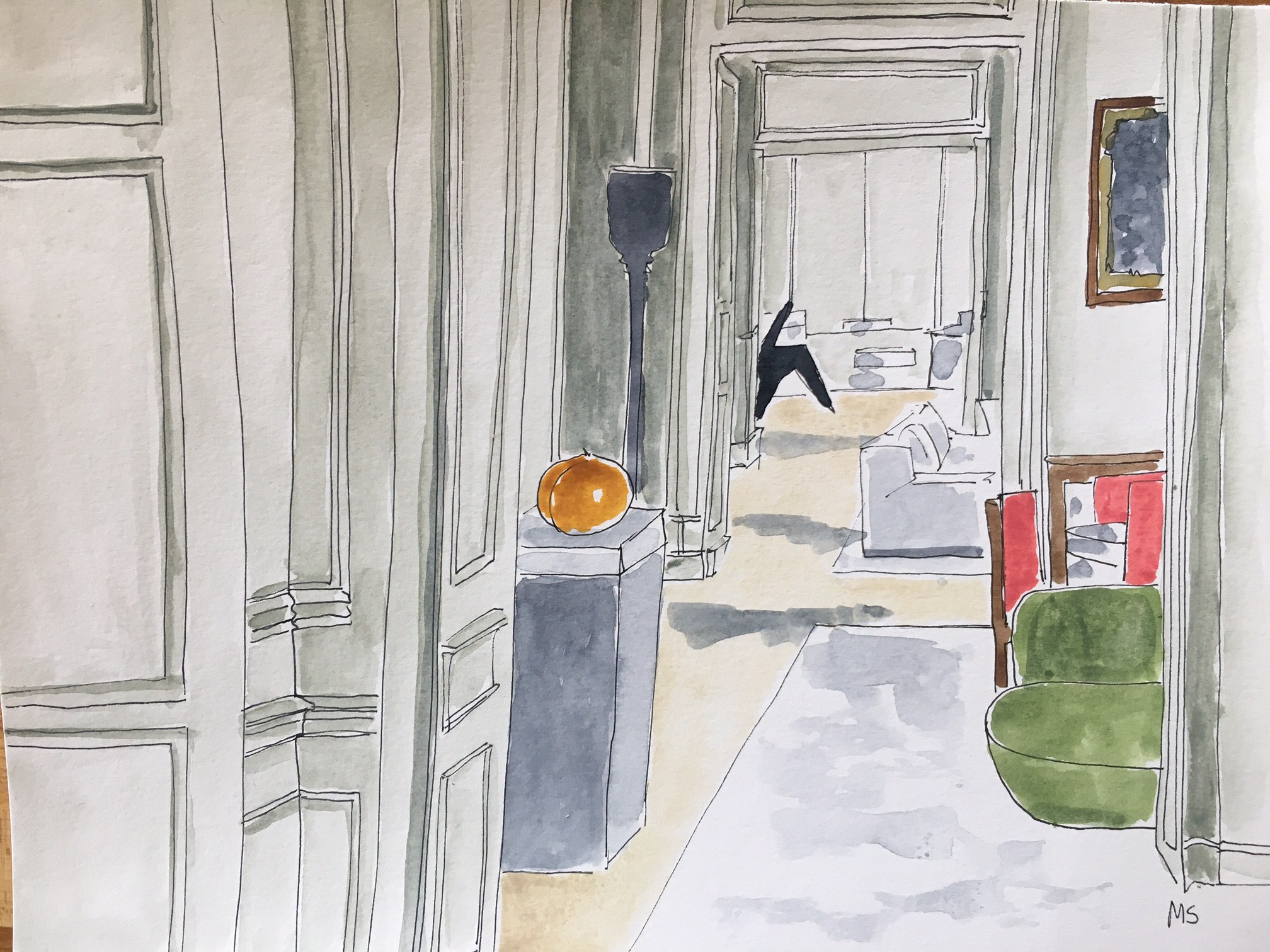 Manuel Santelices, An interior by Joseph Dirand Manuel Santelices, An interior by Joseph Dirand
