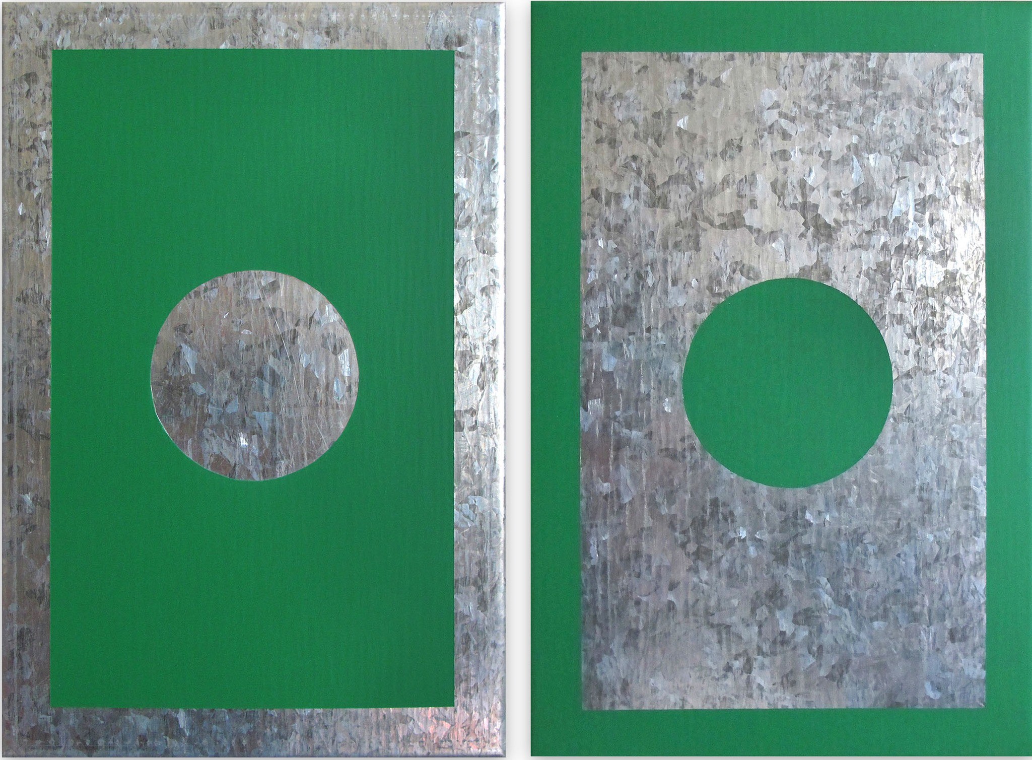 Daniel Göttin, O6A-B, 2018 (Abstract painting) Daniel Göttin, O6A-B, 2018 (Abstract painting)