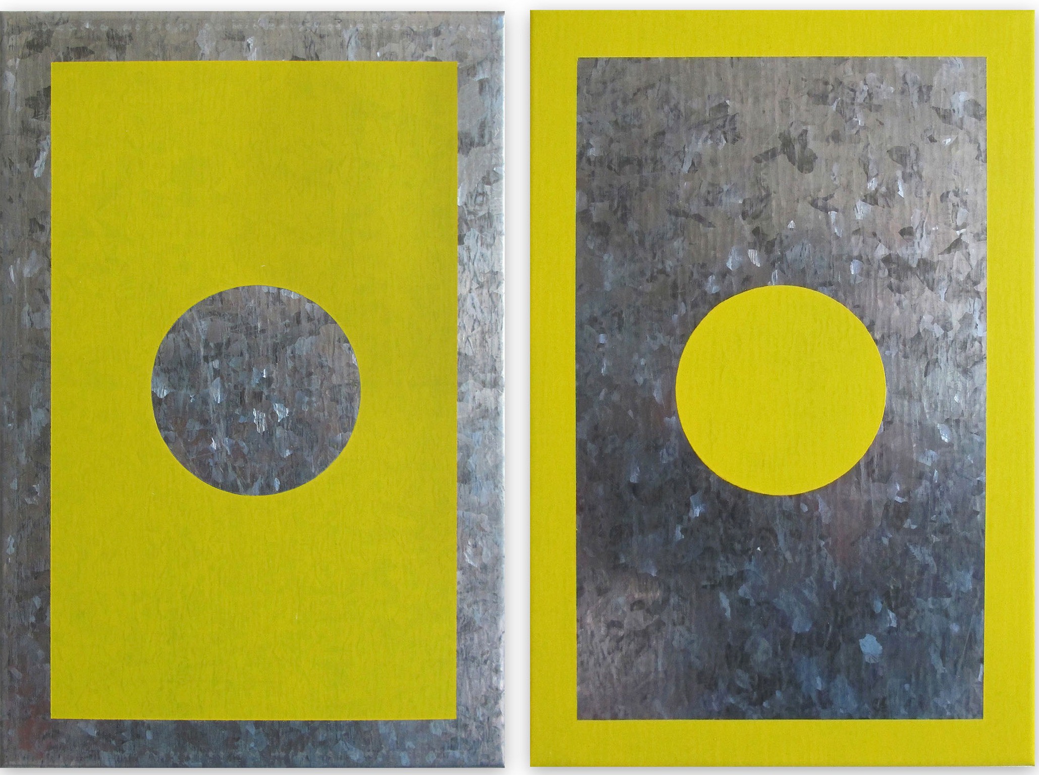 Daniel Göttin, O5A-B, 2018 (Abstract painting) Daniel Göttin, O5A-B, 2018 (Abstract painting)