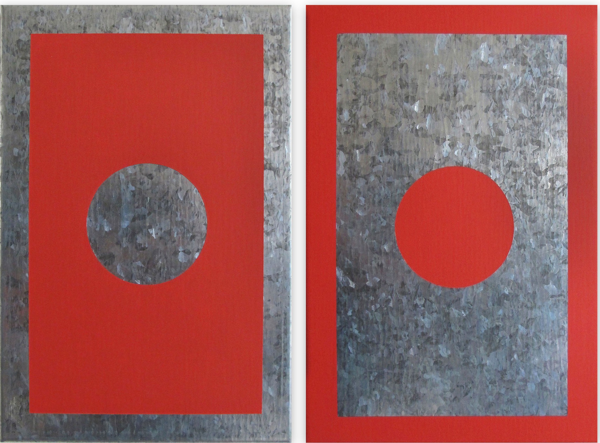 Daniel Göttin, O1A-B, 2018 (Abstract painting) Daniel Göttin, O1A-B, 2018 (Abstract painting)