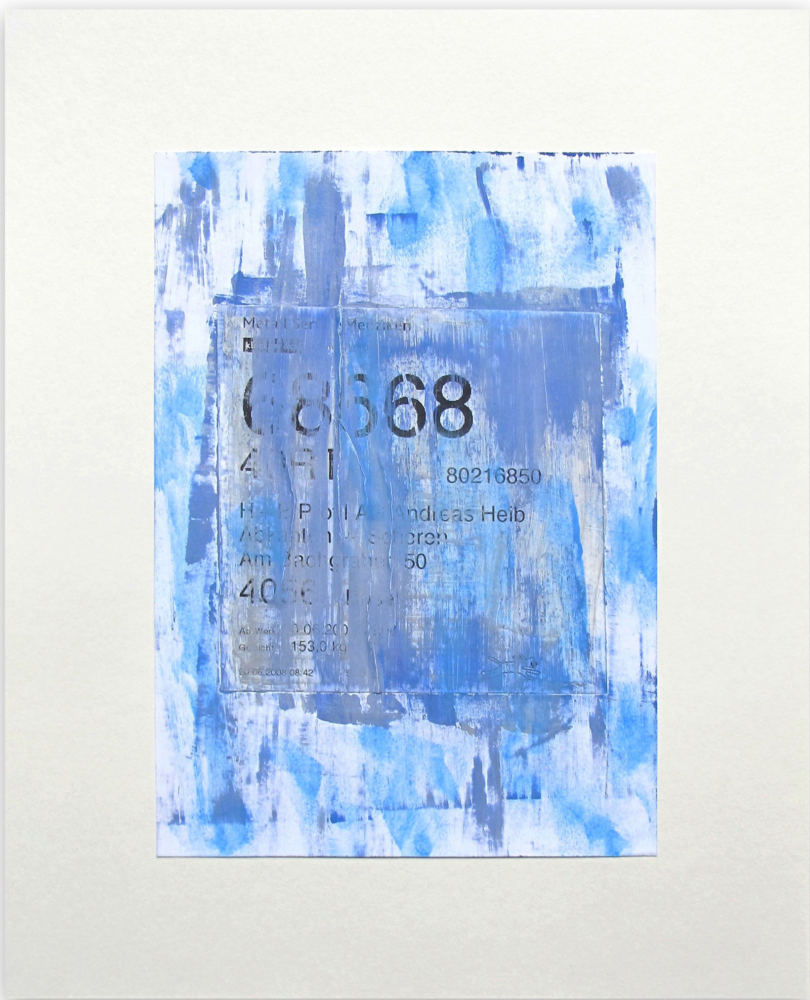 Daniel Göttin, 042 o.T. (Heib) (Abstract painting) Daniel Göttin, 042 o.T. (Heib) (Abstract painting)