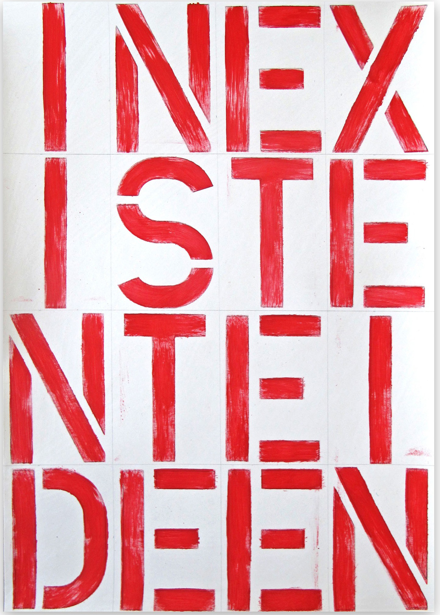 Daniel Göttin, BP37, INEXISTENTEIDEEN (Abstract painting) Daniel Göttin, BP37, INEXISTENTEIDEEN (Abstract painting)