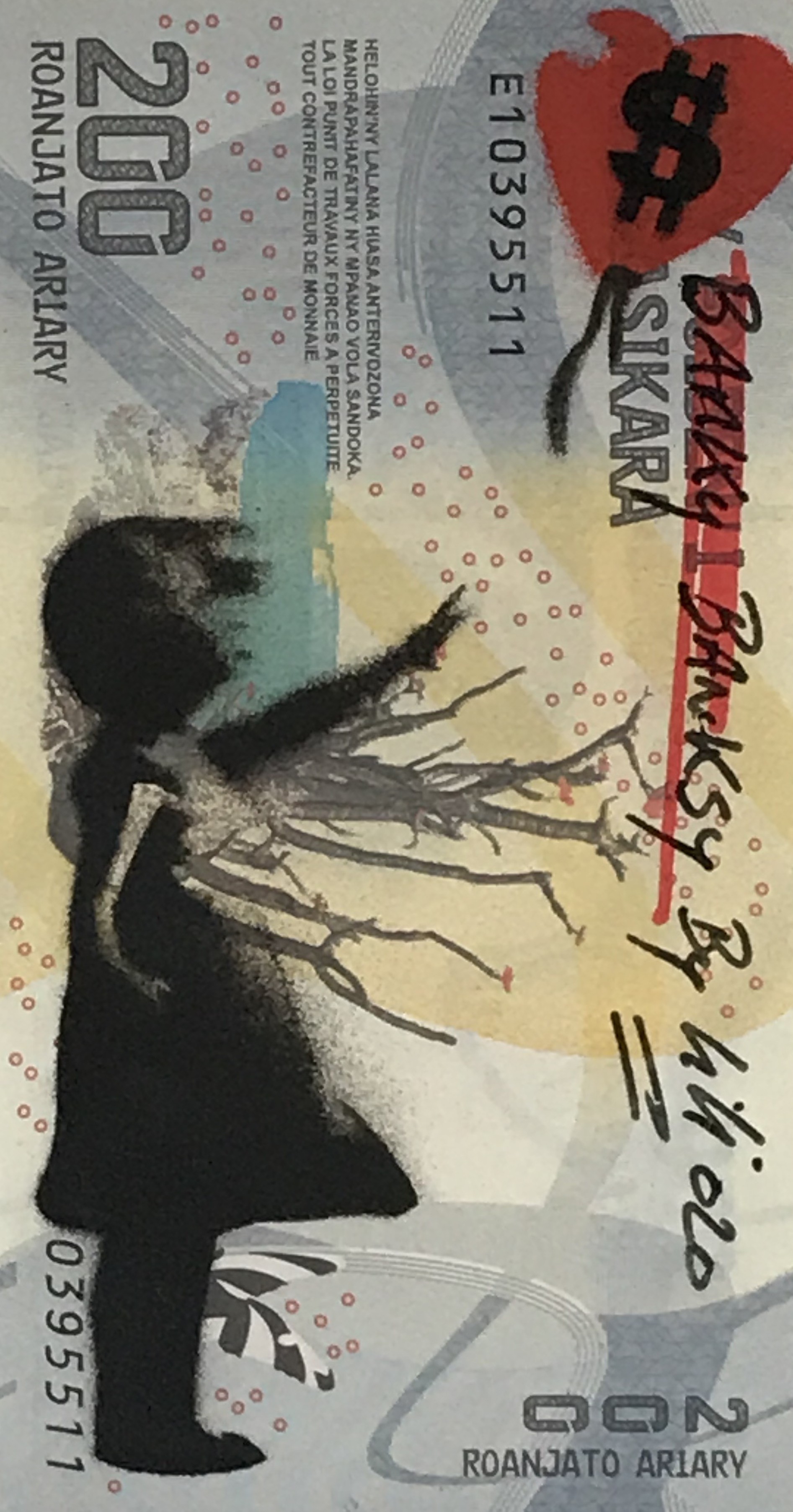 Christophe Stouvenel, Banksy-Banksy-by KIKI gris Christophe Stouvenel, Banksy-Banksy-by KIKI gris