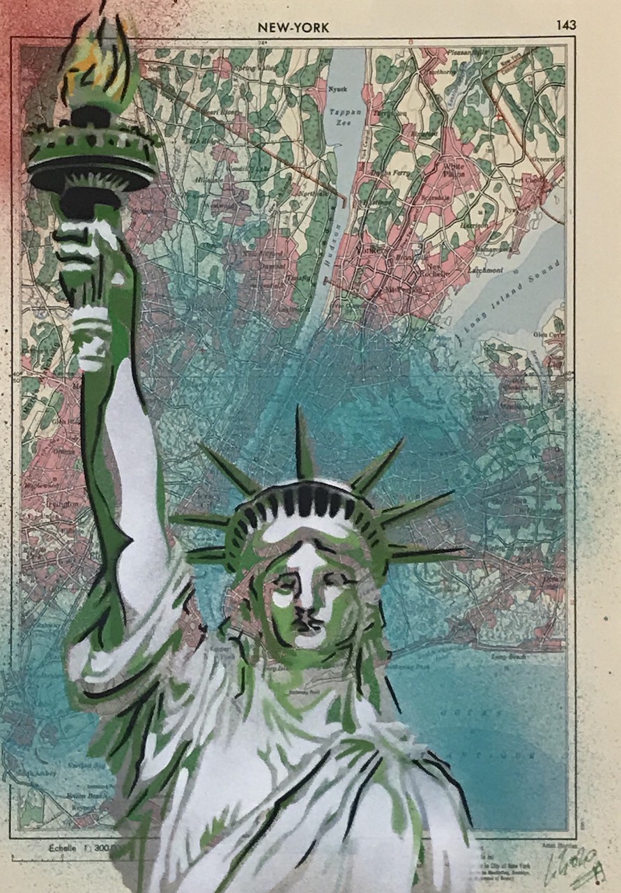 Christophe Stouvenel, Carte New York Christophe Stouvenel, Carte New York