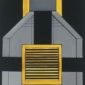 Roger-François Thépot, 1979 Noir Orange Black 1 Roger-François Thépot, 1979 Noir Orange Black 1