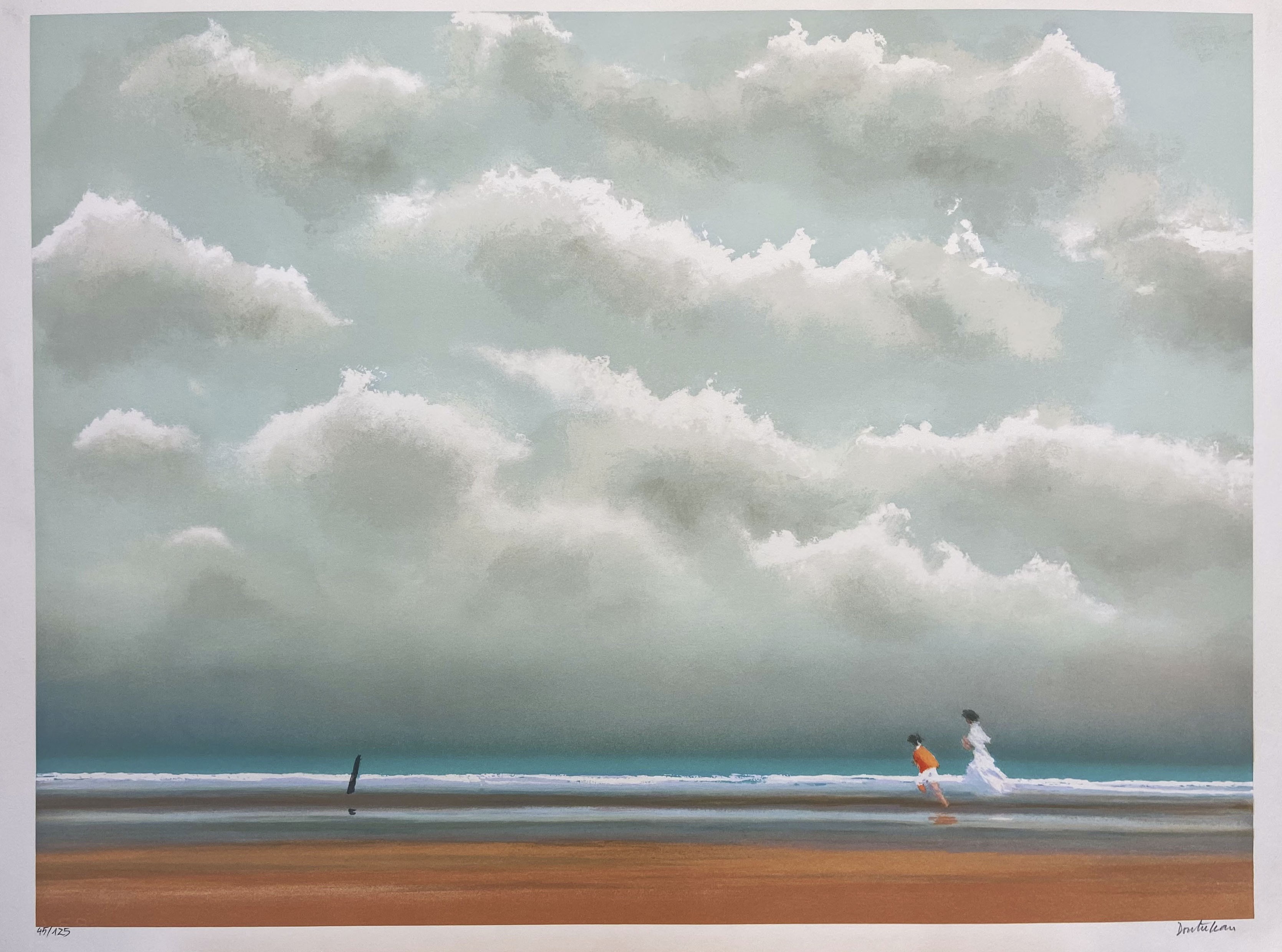 Pierre Doutreleau, Promenade sur la plage Pierre Doutreleau, Promenade sur la plage