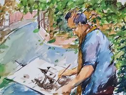 Painting, Peintre, Sounya Whang