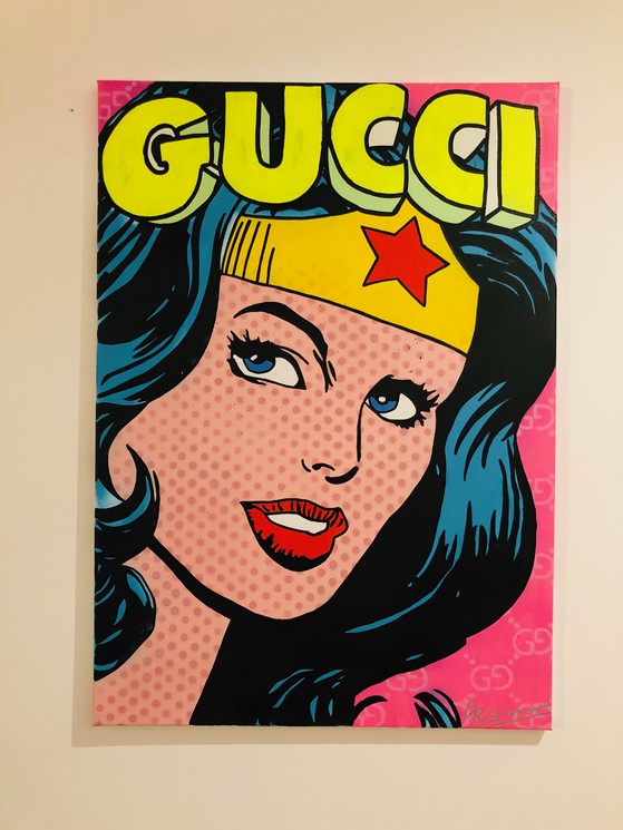 GUCCI Painting, Affordable Artwork