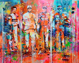 Painting, F1 drivers, Marta Zawadzka