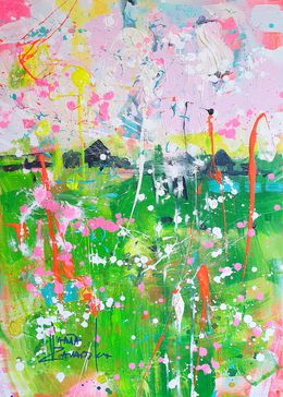 Painting, spring air, Marta Zawadzka