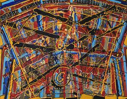 Painting, Terre de soleil, Damienne Valentin
