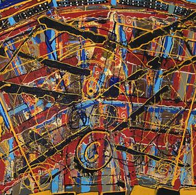Gemälde, Terre de soleil, Damienne Valentin