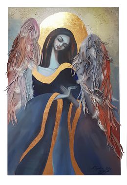 Peinture, Angel of silence, Natalia Byrdina