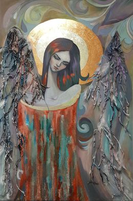 Peinture, Angel of sorrow, Natalia Byrdina