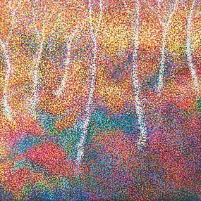 Painting, Forest of Colors, Diana Torje