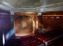 Painting, Théâtre Rouge, Martine Sigolet