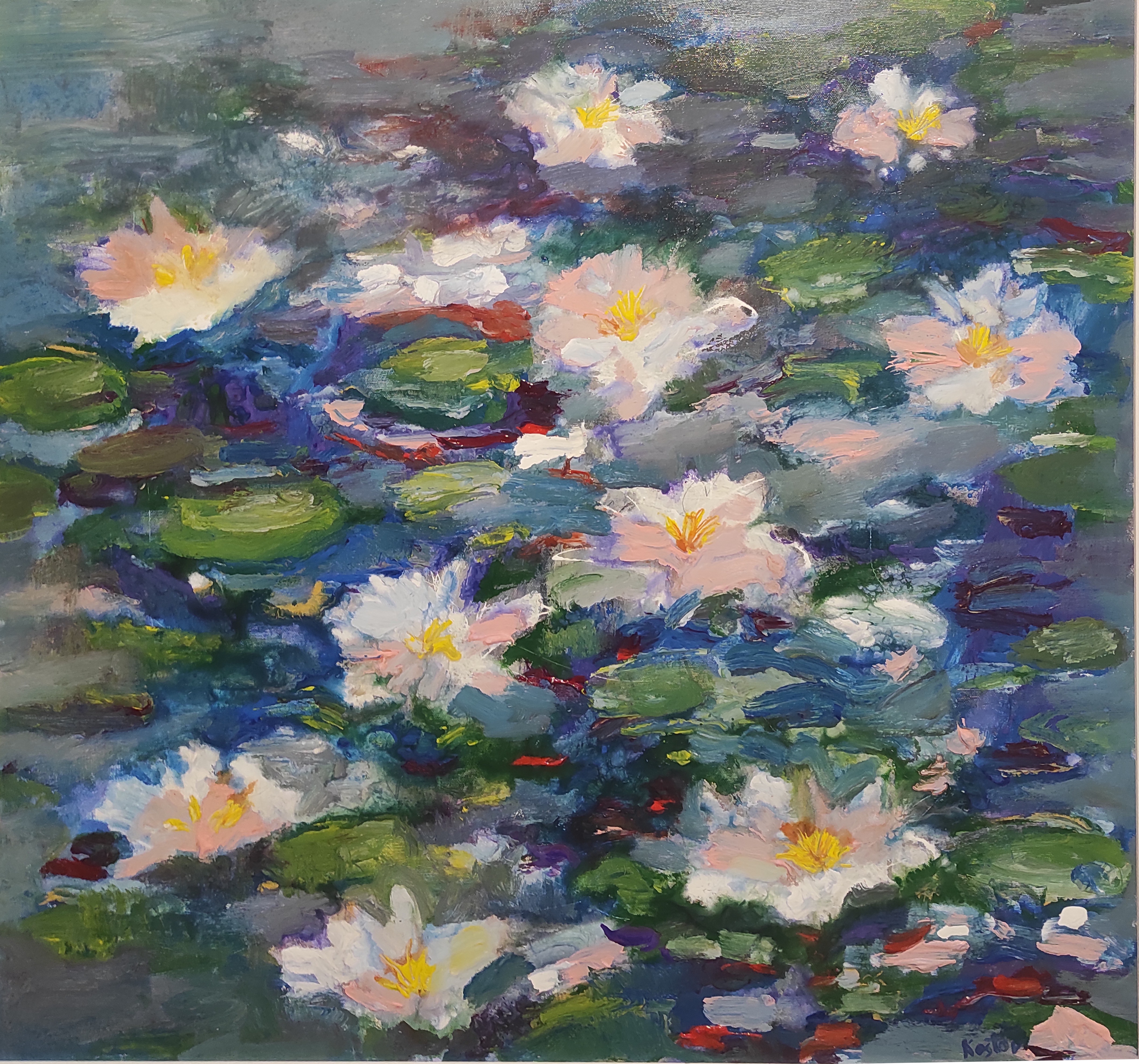 Krum Kostov, Water lilies Krum Kostov, Water lilies