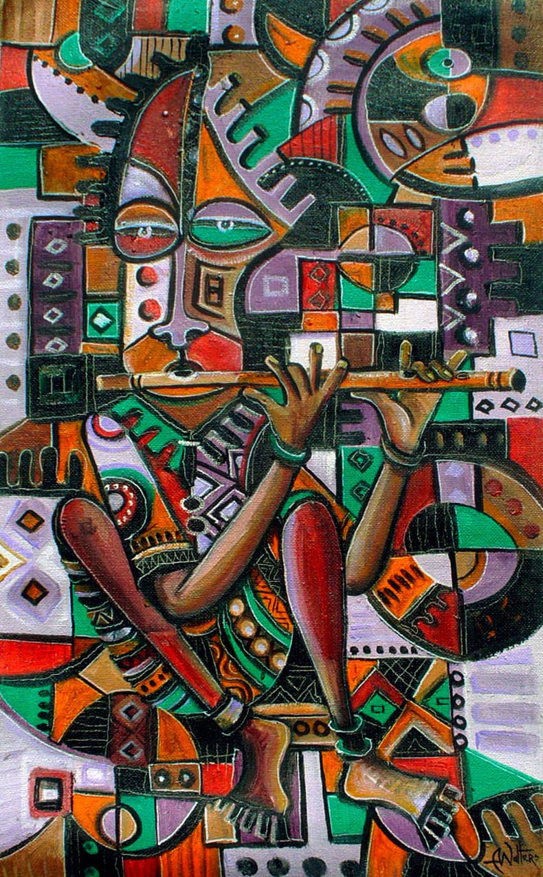 Angu Walters, The Flutist VI Angu Walters, The Flutist VI