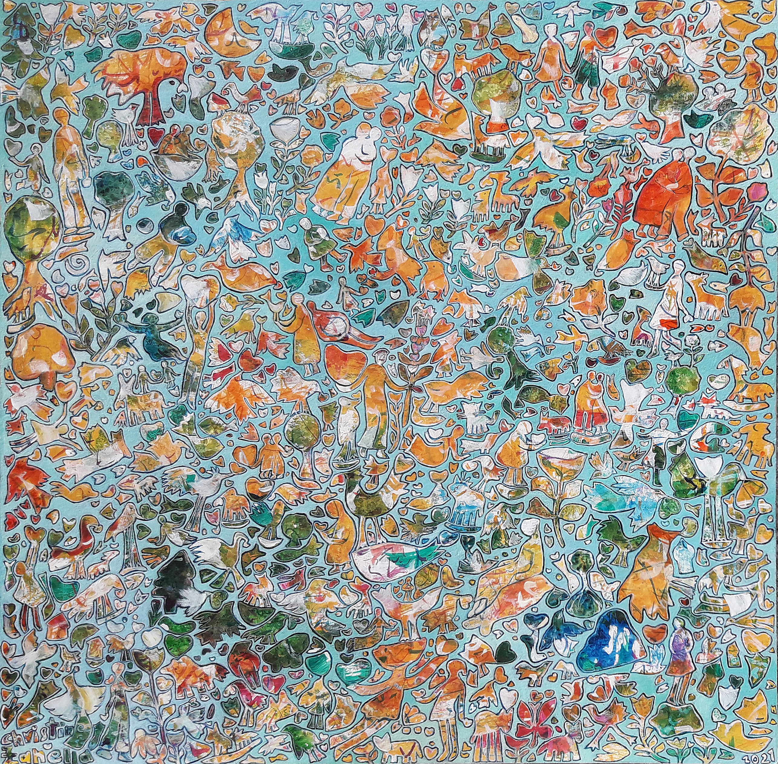 Christine Zanella, Being is love / 333 Christine Zanella, Being is love / 333