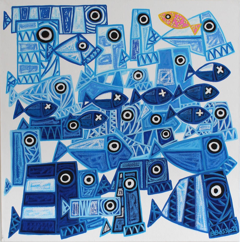 David Jehan (B.boss), Banc de poissons 5 David Jehan (B.boss), Banc de poissons 5