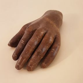 Sculpture, Stone Hand, Reno