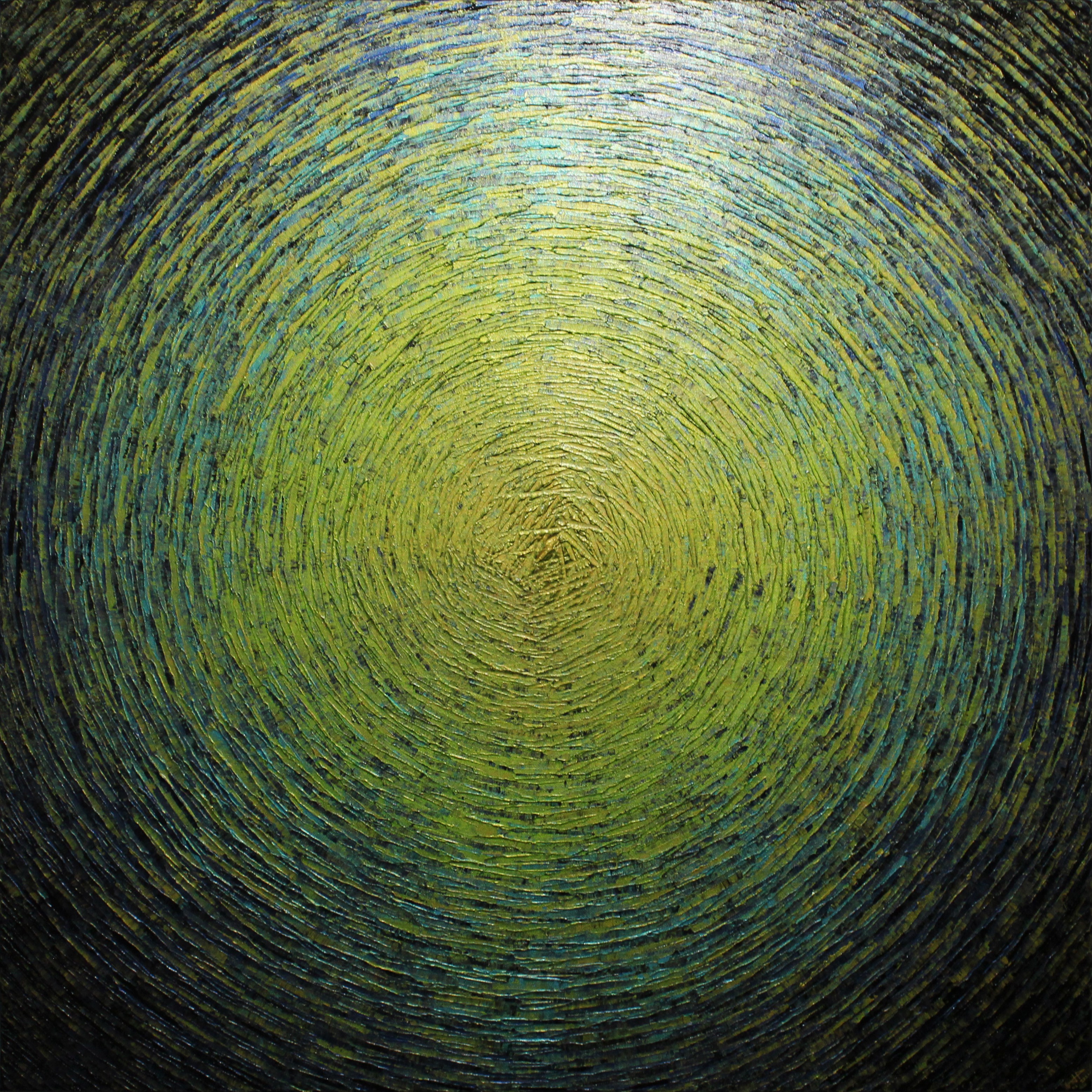 Jonathan Pradillon, Vaste éclat or Vert bleu Jonathan Pradillon, Vaste éclat or Vert bleu