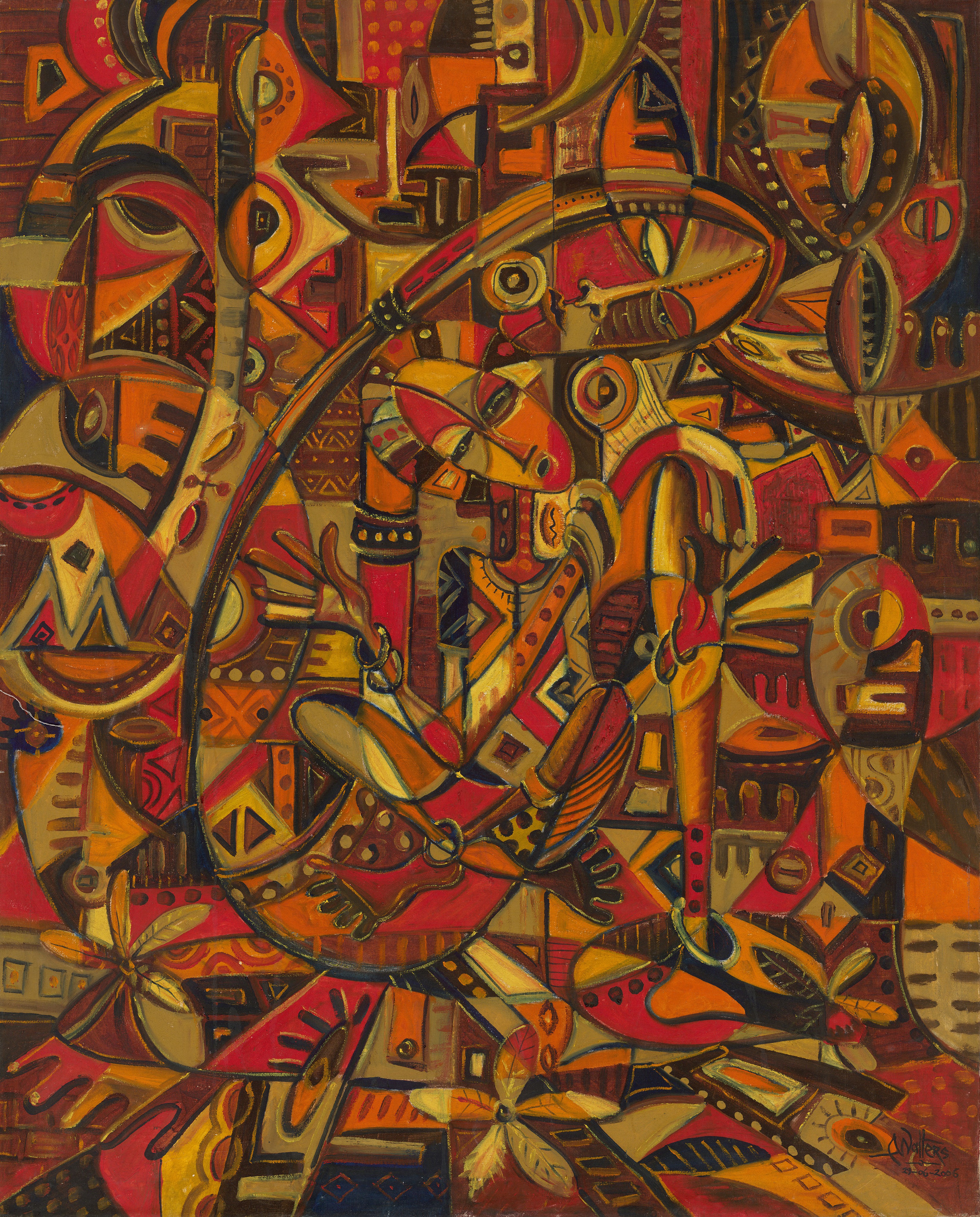 Angu Walters, Mother and Child VII giclée art print Angu Walters, Mother and Child VII giclée art print